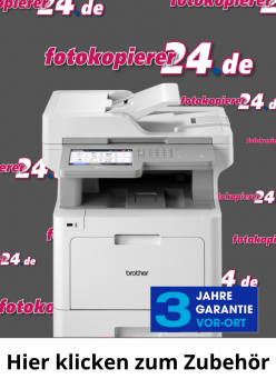 Brother MFC-L9570CDW Professioneller WLAN 4-in-1 Farblaser-Mulitfunktionsdrucker mit Touchscreen, 80 Blatt Duplex - Abbildung zeigt Gerät mit optionalem Zubehör*