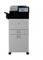 Preview: Ricoh IM C401SRF All-in-one-A4-Farbe - Multifunktionslaserdrucker - Scanner Kopierer LAN - Abbildung zeigt Gerät mit optionalem Zubehör*