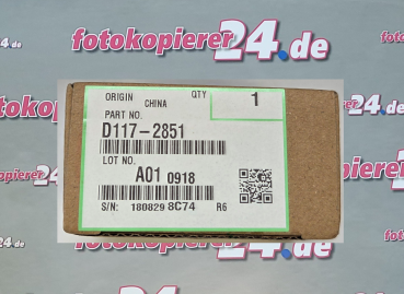 Original Ricoh D117-2851 ( D1172851 )PAPER FEED ROLLER:PAPER TRAY