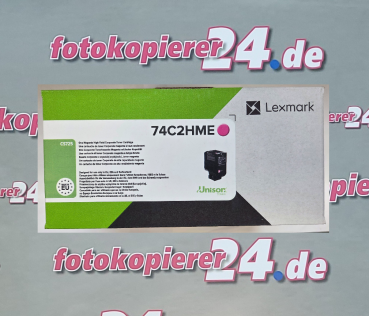Lexmark Toner 74C2HME -  Magent in OVP