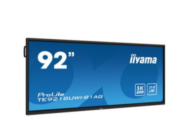 ProLite TE9218UWI-B1AG Interaktives 92" Ultra-wide Multi-Touch-Display mit 5K UHD-Auflösung und 21:9-Panoramablick