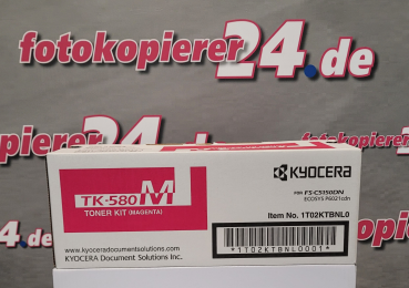 Kyocera TK-580M Tonerkassette - Magenta