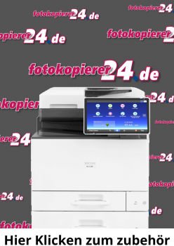 Ricoh IM 350F - Multifunktionslaserdrucker Mono A4 - Scanner Kopierer LAN - Abbildung zeigt Gerät mit optionalem Zubehör* (Inkl. Toner)