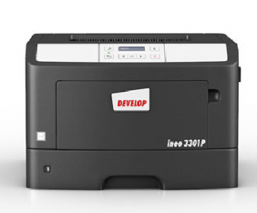 Develop ineo 3301P S/W, A4 Laserdrucker, Duplex (inkl. Toner)