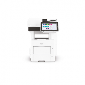 Ricoh IM 600SRF Multifunktionsdrucker S/W Scanner Kopierer LAN - Abbildung zeigt Gerät mit optionalem Zubehör* (inkl. Finisher)