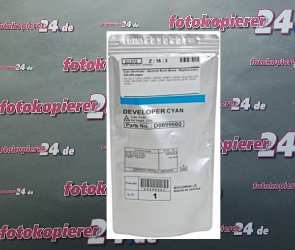 Ricoh D0899660 Developer Cyan