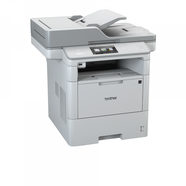 Brother MFC-L6970DW INKL. 5 JAHRE VOR ORT GARANTIE 4-in-1 Multifunktionscenter, LAN/WLAN, USB 2.0, NFC - Abbildung zeigt Gerät mit optionalem Zubehör*