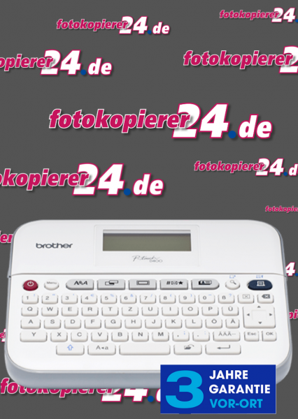 PT-D400VP Beschriftungsgerät für das Büro inklusive Netzadapter